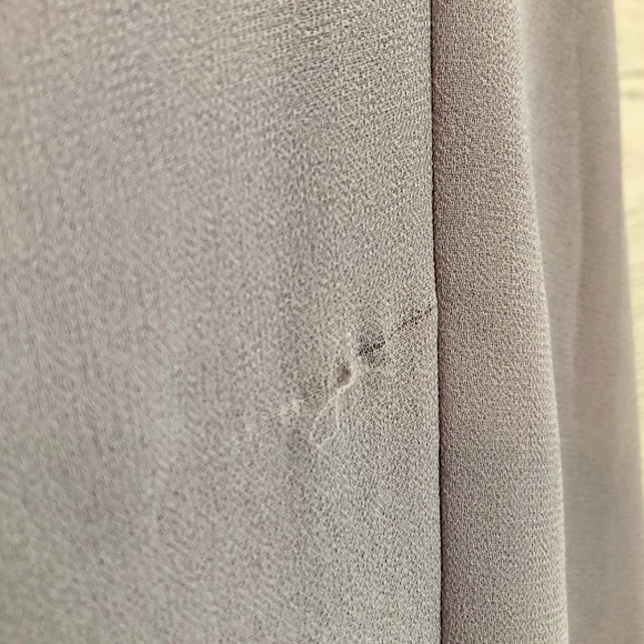 NWOT Lulu’s True Bliss Grey Maxi Occasion Dress, Sz S - Picture 5 of 5